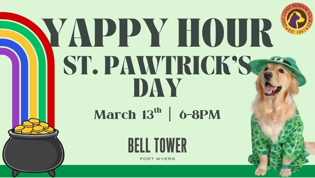 St. Pawtrick's Day Bell Tower Yappy Hour