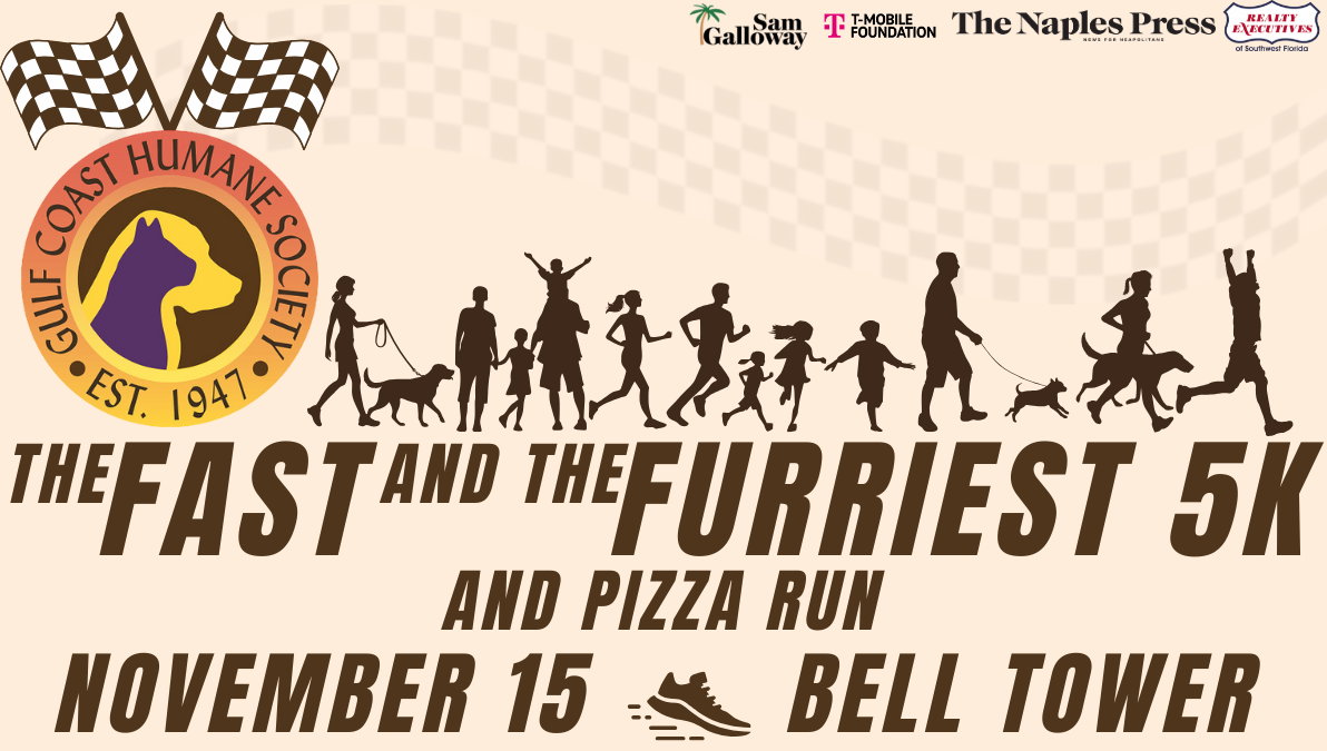 The Fast and The Furriest 5k and Pizza Run at Bell Tower Shops